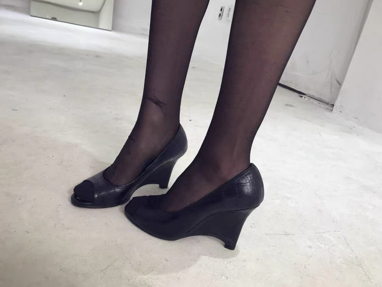 Sabine Wedge Pumps