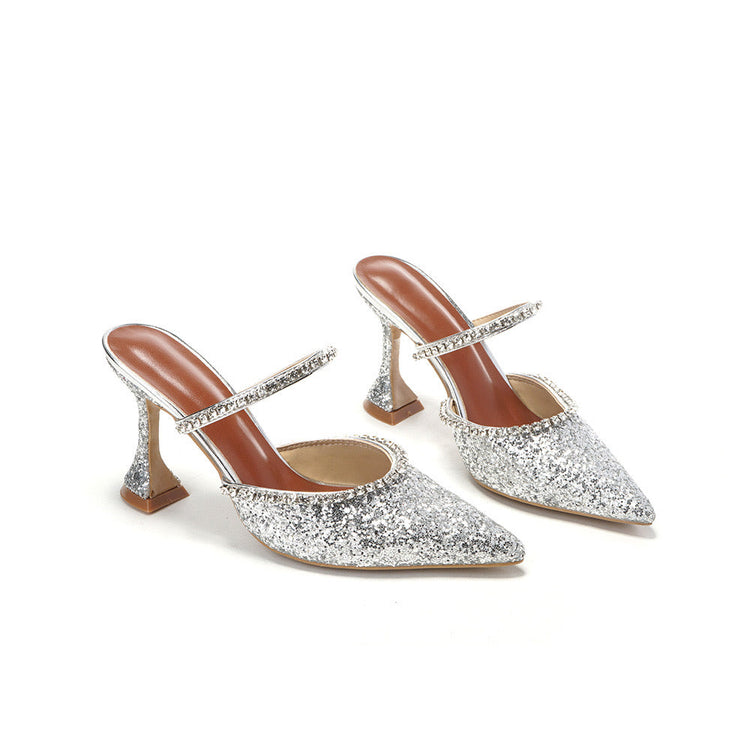 Soraya Glitter Mules